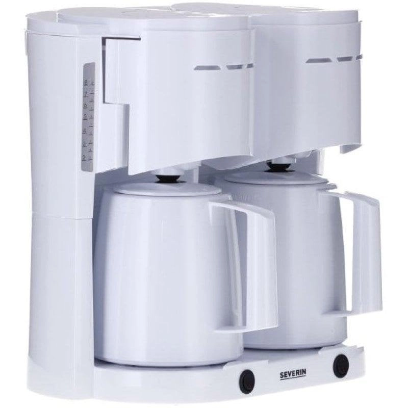 Filterkaffeemaschine Severin KA 9314 Duo 1L 16 Tassen mit 2 Thermokannen