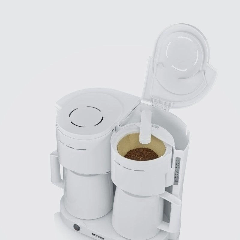 Filterkaffeemaschine Severin KA 9314 Duo 1L 16 Tassen mit 2 Thermokannen