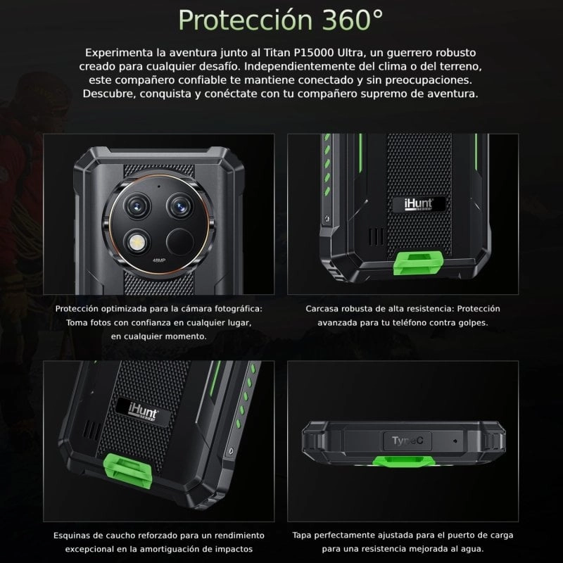 iHunt Titan P15000 Ultra 8/256 GB Schwarz