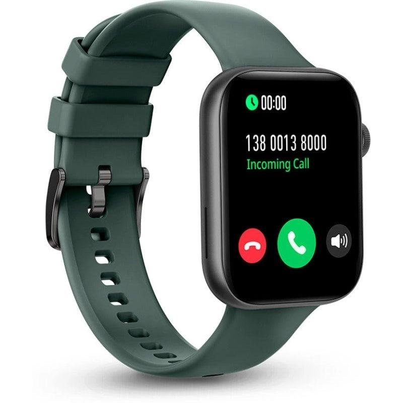 SPC Smartee Duo 2 Bluetooth 46,6mm AMOLED Schwarz und Oliv Einheitsgröße IP68 SpO2