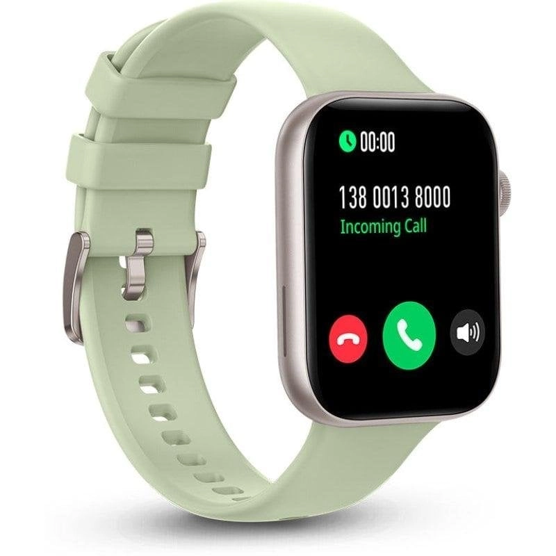 SPC Smartee Duo 2 Bluetooth 46,6mm AMOLED Beige/Grün IP68 SpO2 Herzfrequenz Schlafmonitor
