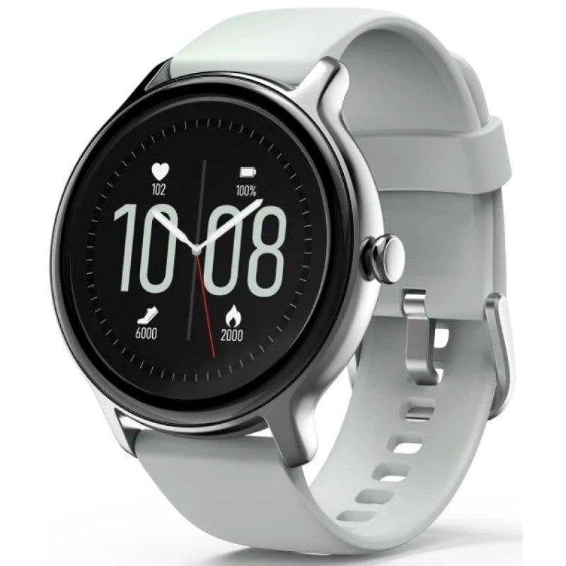 Hama Fit Watch 4910 Bluetooth GPS 45mm LCD Grau IP68 SpO2 Herzfrequenzmesser Schlaftracking