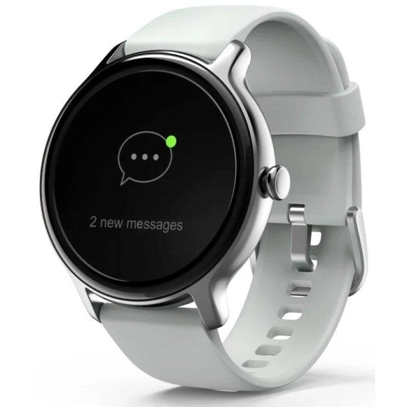 Hama Fit Watch 4910 Bluetooth GPS 45mm LCD Grau IP68 SpO2 Herzfrequenzmesser Schlaftracking