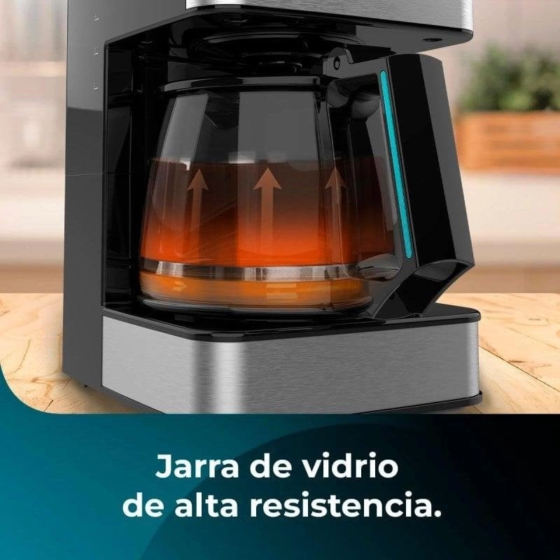 Kaffeemaschine Filter Cecotec Coffee 56 0,8L 800W 6 Tassen Edelstahl Warmhaltefunktion
