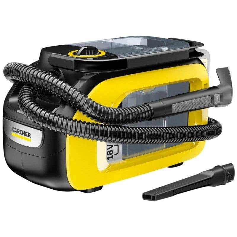 Kärcher SE 3-18 Kompakter Textil-Dampfsauger, 18 V, 2,9 l
