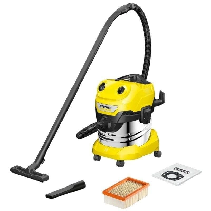 Industriestaubsauger Kärcher WD 4 S V-20/5/22 1000W Nass- und Trockensauger 20L Edelstahl