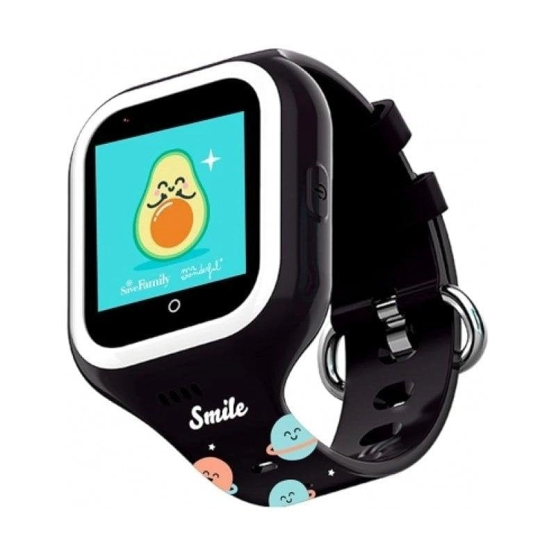 SaveFamily Iconic Plus 4G Bluetooth GPS WiFi 1,4" TFT Schwarz Einheitsgröße IP67 SOS
