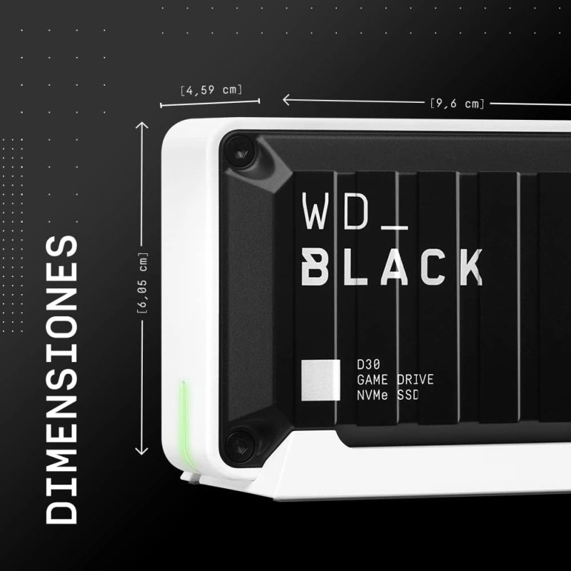 WD Black D30 Externe Festplatte für XBOX SSD 1 TB USB-C Schwarz
