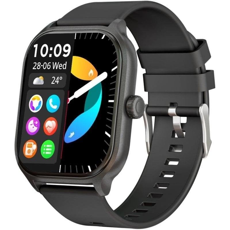 PcCom Essential Fit Max Bluetooth 45,7mm Schwarz IP68 Herzfrequenz Schlafmonitor