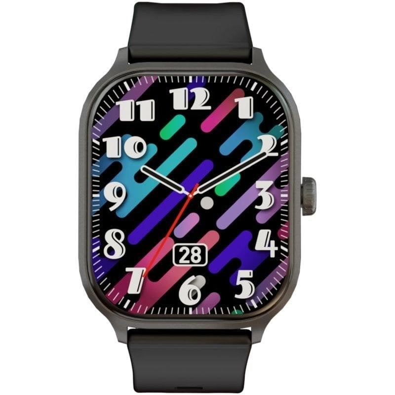 PcCom Essential Fit Max Bluetooth 45,7mm Schwarz IP68 Herzfrequenz Schlafmonitor