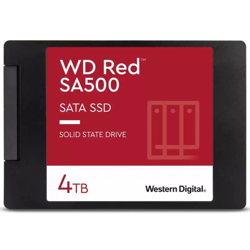 WD Red NAS SA500 SSD 2,5 Zoll, 4 TB, SATA 3