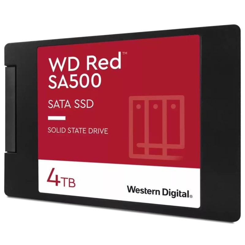 WD Red NAS SA500 SSD 2,5 Zoll, 4 TB, SATA 3