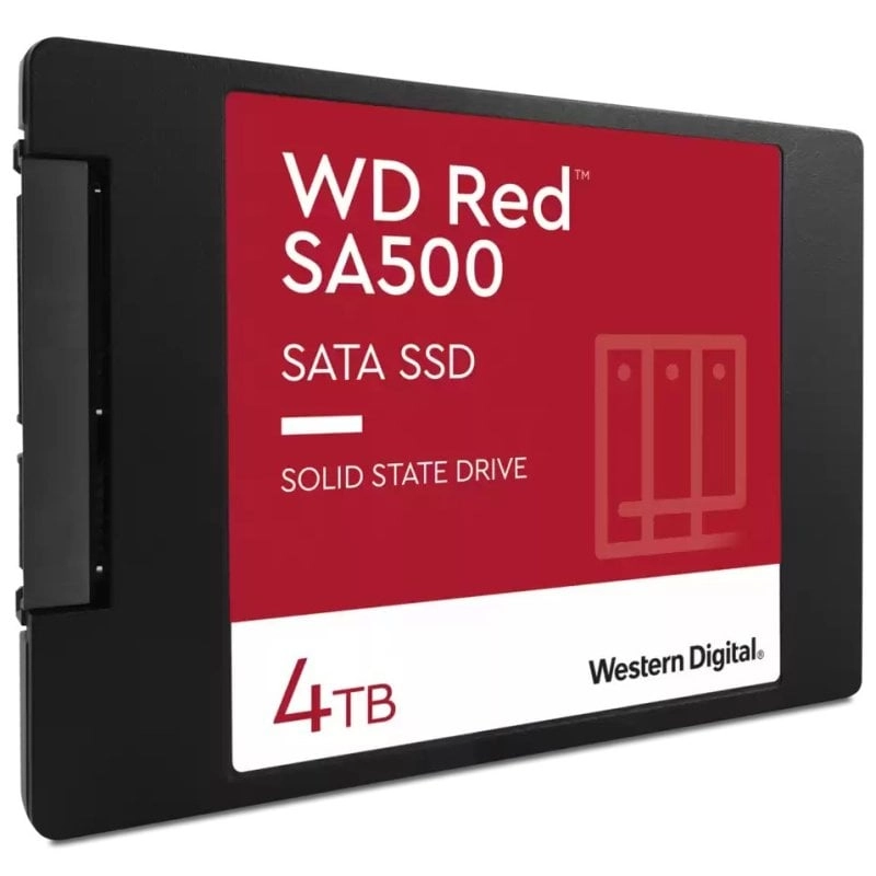 WD Red NAS SA500 SSD 2,5 Zoll, 4 TB, SATA 3