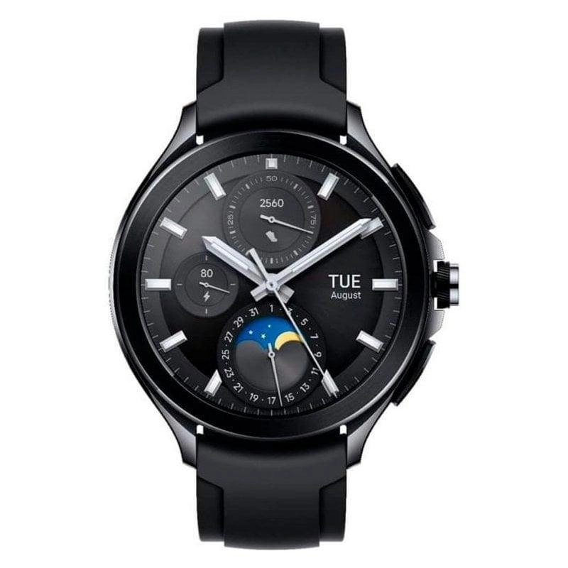 Xiaomi Watch 2 Pro 4G LTE 46mm AMOLED Schwarz GPS Wasserdicht 5ATM SpO2 Schlafmonitor