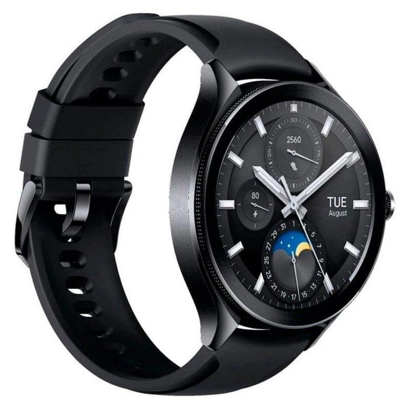Xiaomi Watch 2 Pro 4G LTE 46mm AMOLED Schwarz GPS Wasserdicht 5ATM SpO2 Schlafmonitor