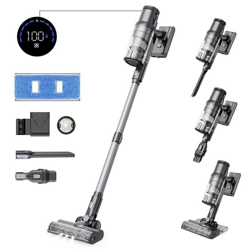 Akku Staubsauger Proscenic P11 Mopping 400W 50 Minuten Wischfunktion HEPA-Filter