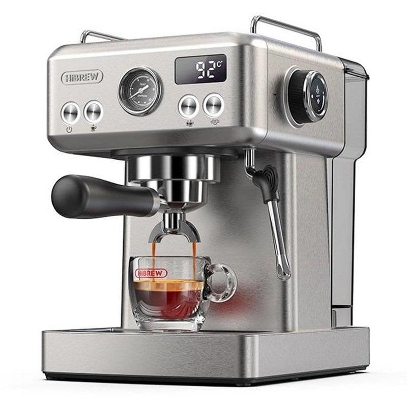 Kaffeemaschine Halbautomatisch HiBREW H10A 1,8 l 19 Bar mit Milchaufschäumer
