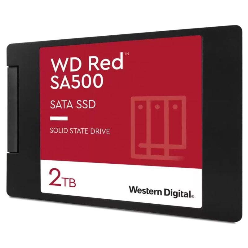 WD Red SA500 SSD 2,5 Zoll, 2 TB, SATA 3