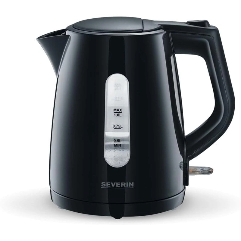 Severin WK 3410 Wasserkocher 1L 2.200W Schwarz