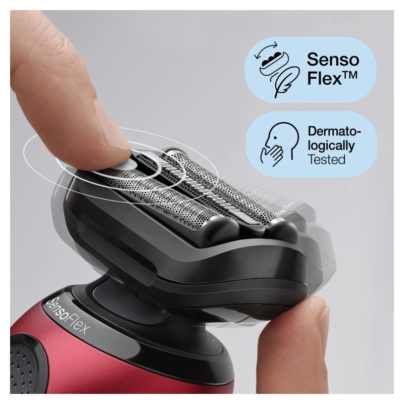 Braun Series 6 61-R1200S Folienrasierer und Trimmer Nass/Trocken