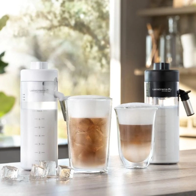 De'Longhi ECAM450.86.T Automatische kombinierte Kaffeemaschine, 1,8 l, Edelstahl