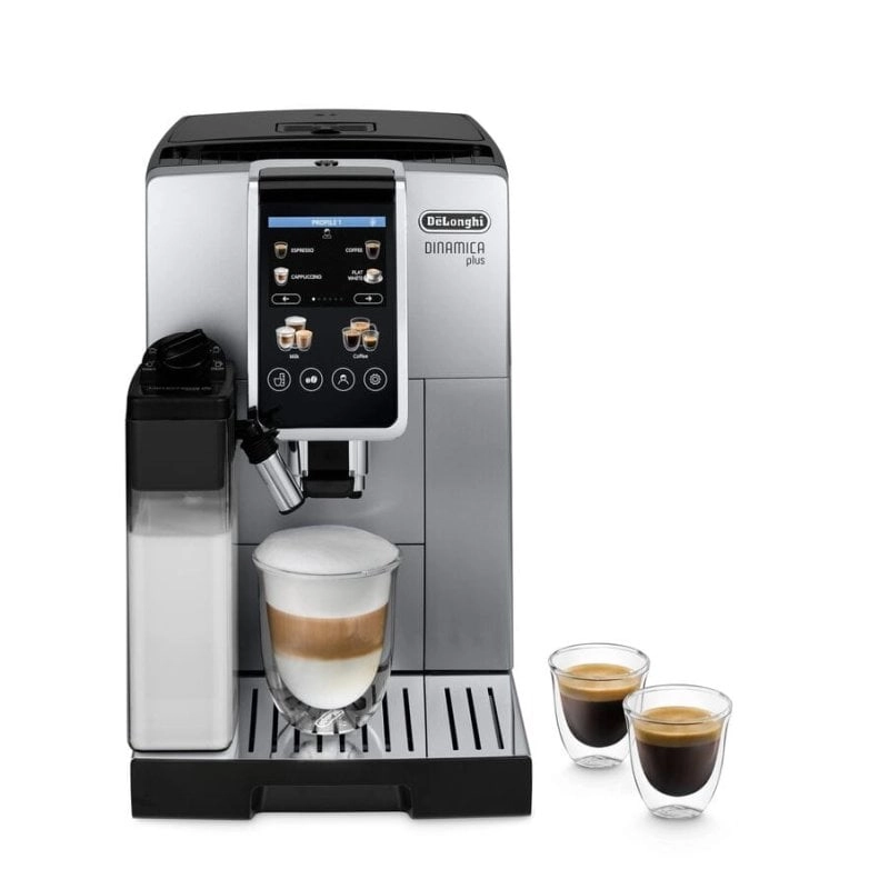 De'Longhi ECAM380.85.SB Dynamic Plus Kaffeevollautomat, 1450 W, Schwarz