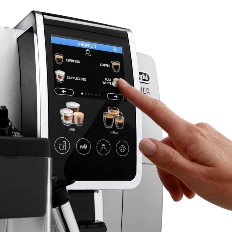 De'Longhi ECAM380.85.SB Dynamic Plus Kaffeevollautomat, 1450 W, Schwarz