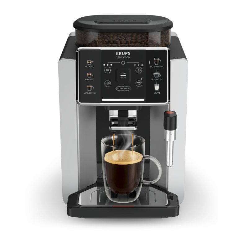 Krups Sensation EA910E Automatische Espressomaschine, 1,7 l, schwarz