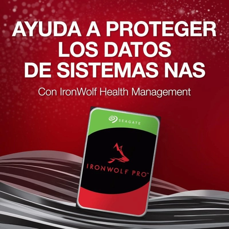 Seagate IronWolf Pro ST8000NT001 Interne Festplatte 3.5" 8 TB Serial ATA III