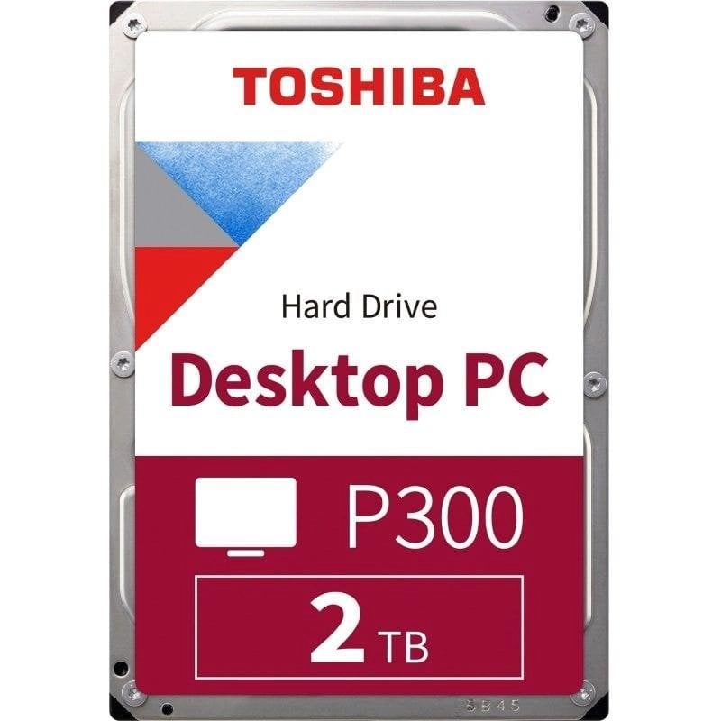 Disco Duro Toshiba P300 2TB HDD 7200rpm 3.5" SATA NCQ Schocksensor