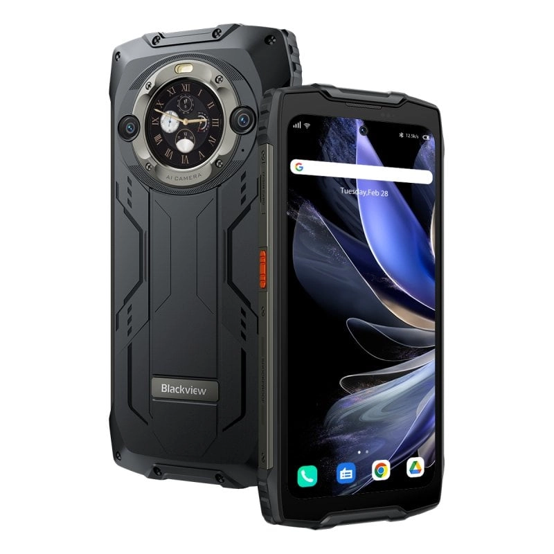 Blackview BV9300 Pro 12/256 GB, robust, Schwarz