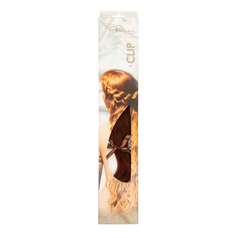 Angel Hair Clip Extension 7/5 Mittelblond mahagoni (3 Stueck)