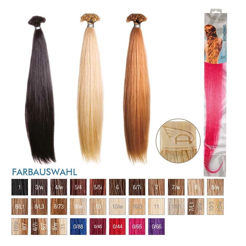 Angel Hair Keratin Bonding 0/65 Pink (10 Stueck)