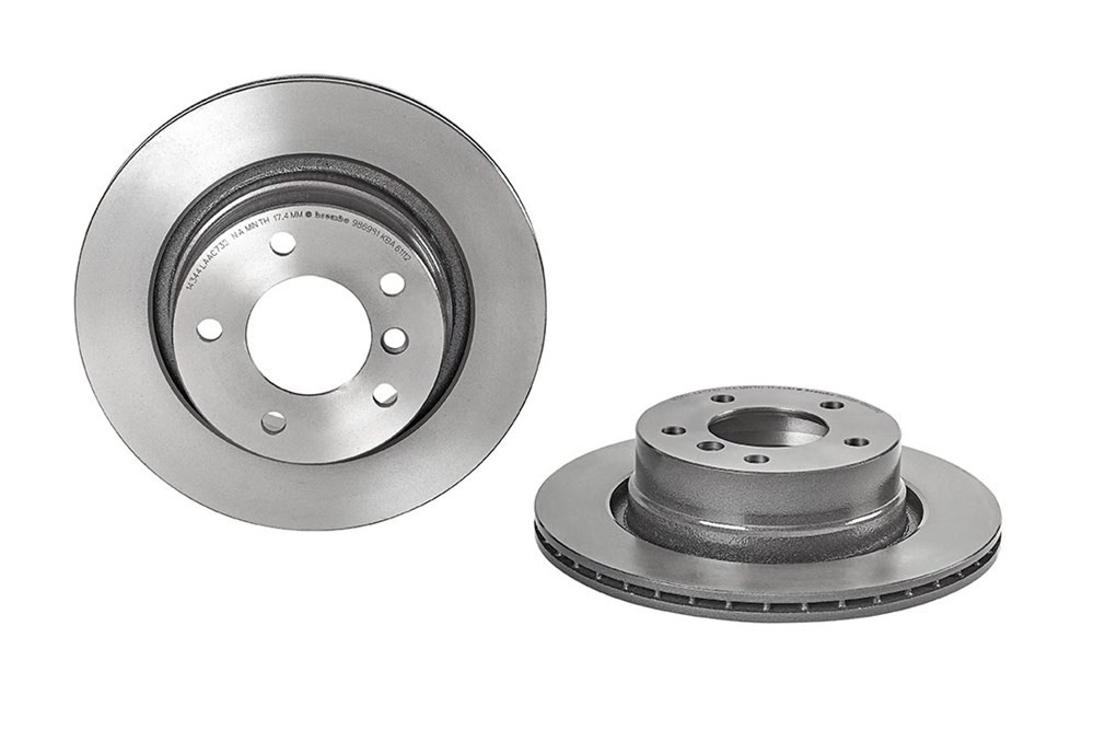 BREMBO Bremsscheibe 09.9869.81 Bremsscheiben,Scheibenbremsen BMW,Z4 Roadster (E85),Z4 Coupe (E86)