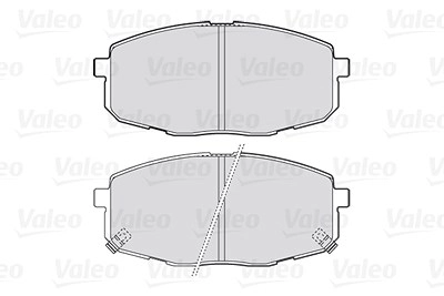 VALEO Bremsbelagsatz 301842 Bremsbeläge,Bremsklötze HYUNDAI,KIA,i30 (FD),i30 (GD),i30 CW (FD),ix20 (JC),CEE'D Schrägheck (ED),CEE'D SW (ED)