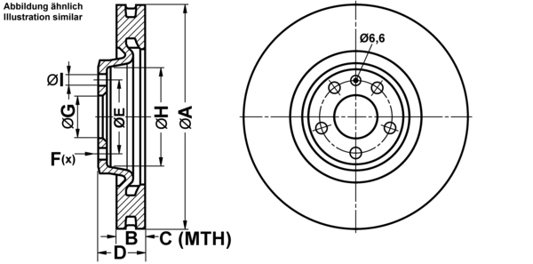 ATE Bremsscheibe 24.0134-0110.1 Bremsscheiben,Scheibenbremsen VW,AUDI,Touareg (CR7),A4 B9 Avant (8W5, 8WD),Q7 (4MB),A4 B9 Limousine (8W2, 8WC)