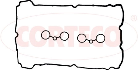CORTECO Ventildeckeldichtung 440396P Zylinderkopfhaubendichtung,Dichtung, Zylinderkopfhaube BMW,PEUGEOT,CITROËN,1 Schrägheck (F20),3 Touring (F31)