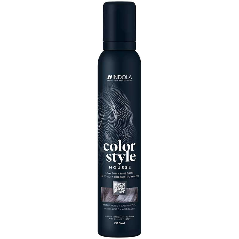 Indola Color Style Mousse Anthrazit (200 ml)