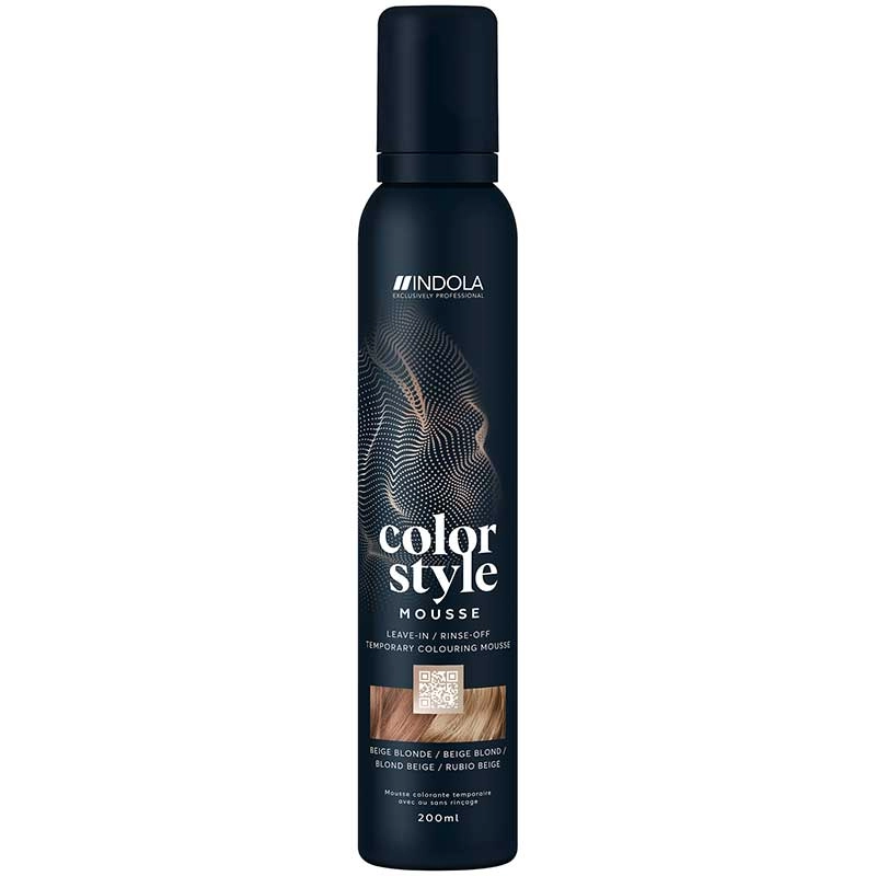Indola Color Style Mousse Beige Blond (200 ml)