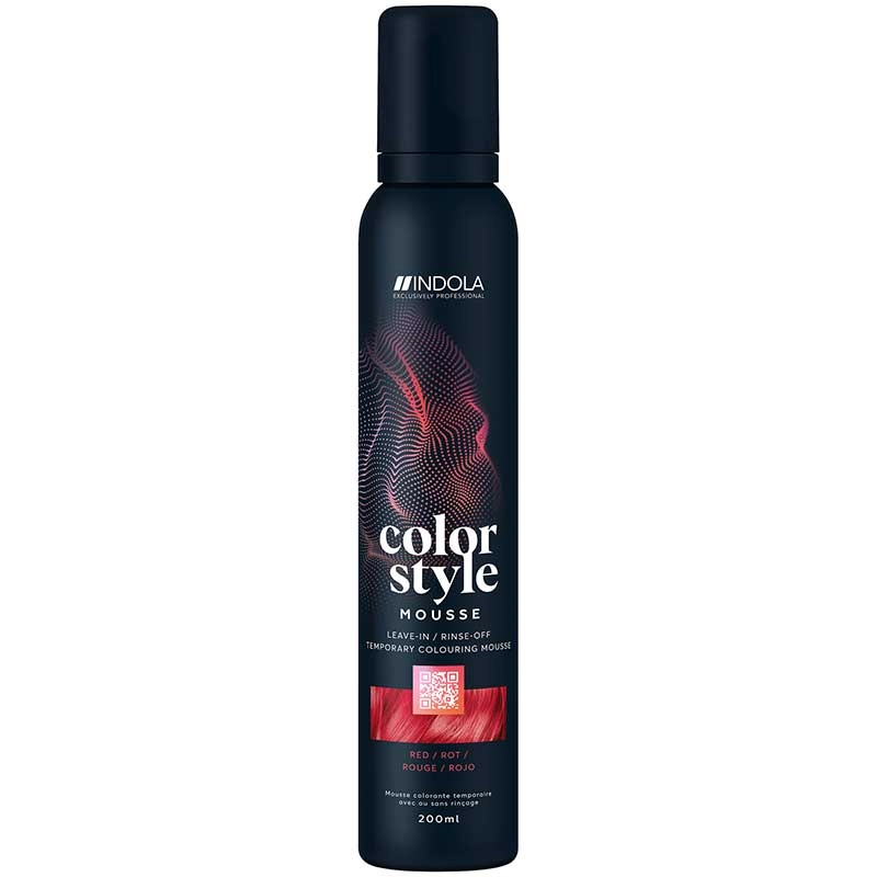 Indola Color Style Mousse Rot (200 ml)
