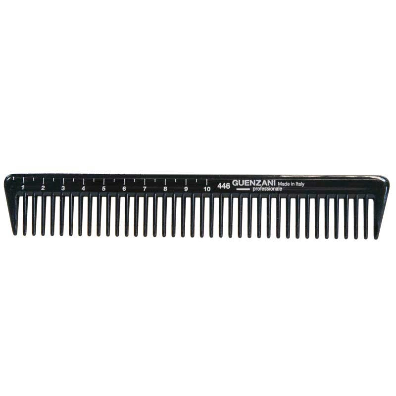 Guenzani Haarschneidekamm 7" mit Masseinteil