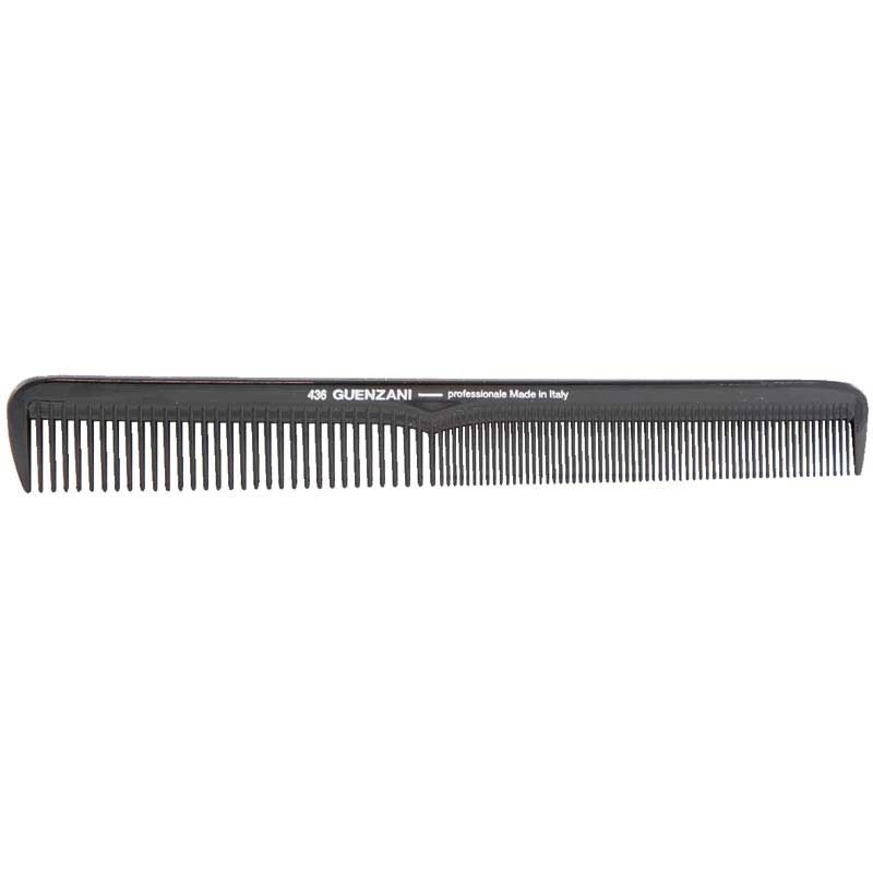 Guenzani Haarschneidekamm 7" mit Kantigem Ruecken
