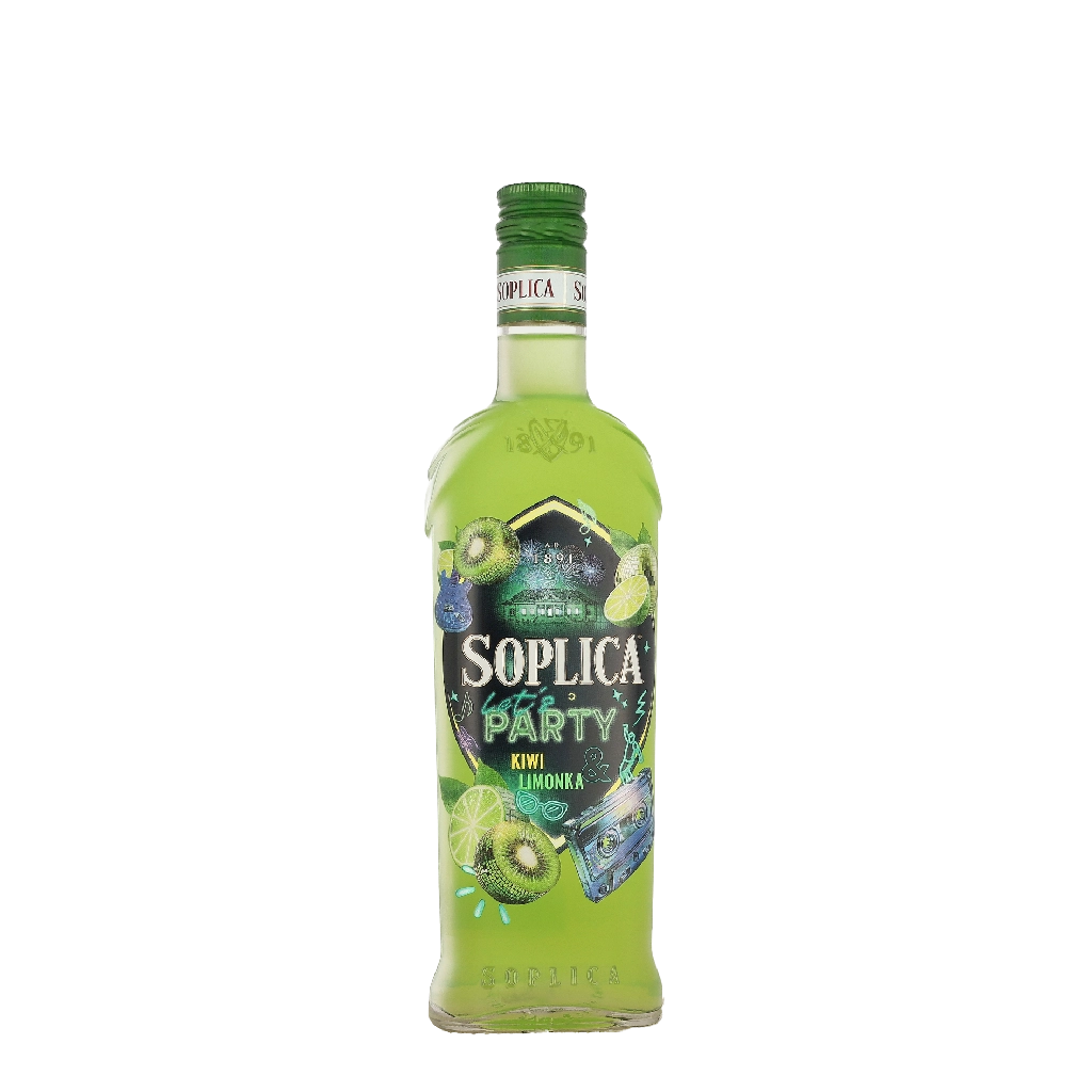Soplica Kiwi Limonka 'Kiwi Limoen' 0.50 liter Wodka