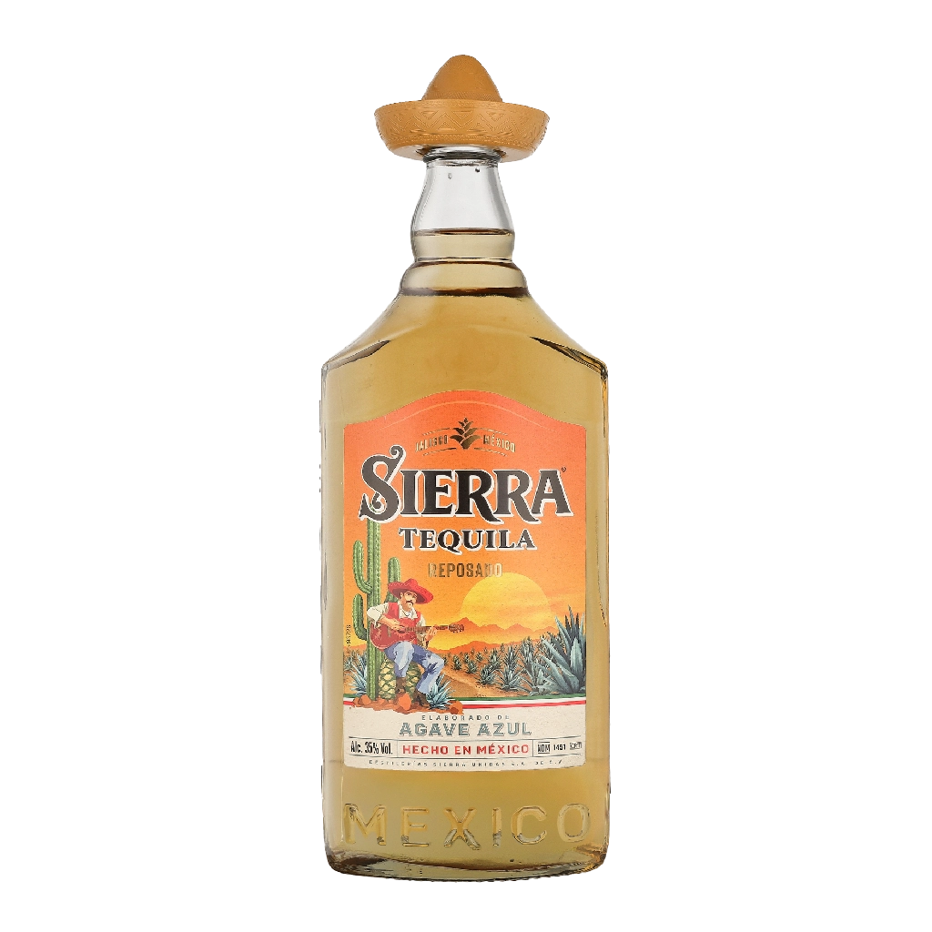 Sierra Reposado DF Label 1 liter Tequila