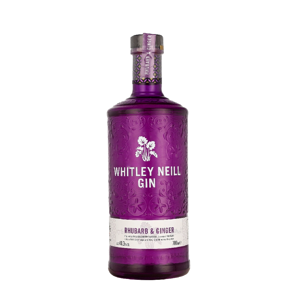 Whitley Neill Rhubarb & Ginger Gin 0.70 liter - Rhabarber & Ingwer