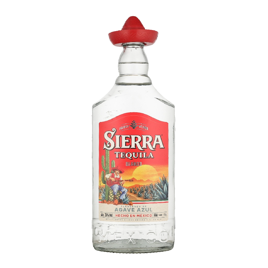 Sierra Blanco DF Label 1 liter Tequila