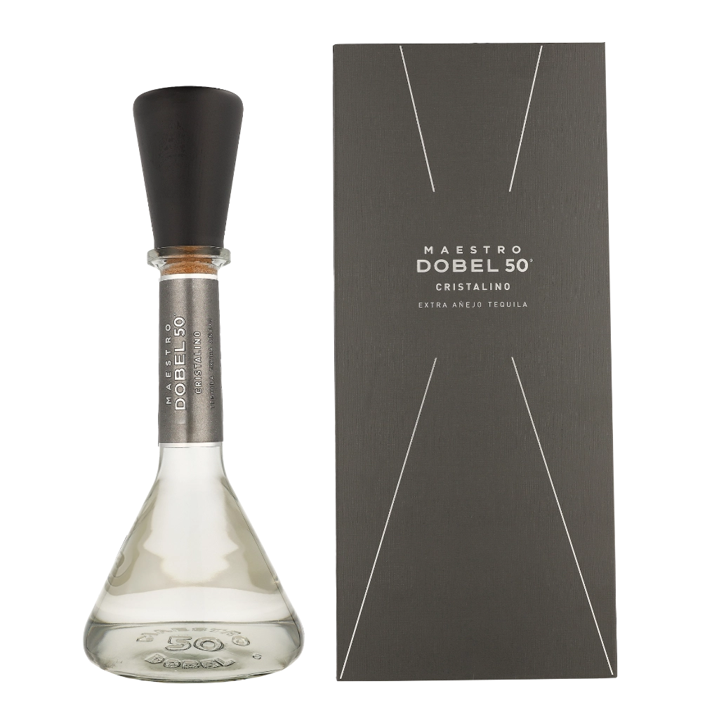 Maestro Dobel 50 Cristalino 0.70 liter Tequila Geschenkverpackung