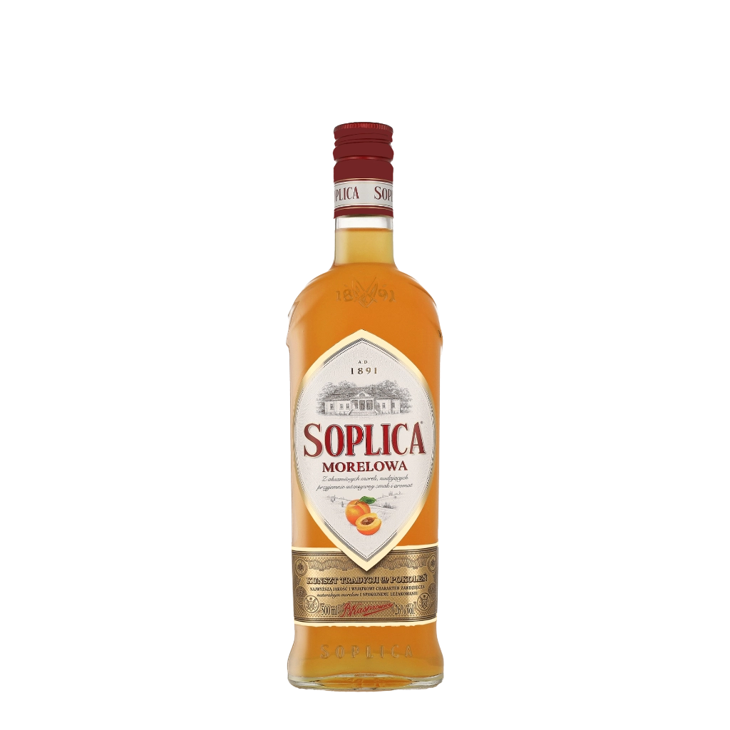 Soplica Morelowa 'Abrikoos' 0.50 liter Wodka