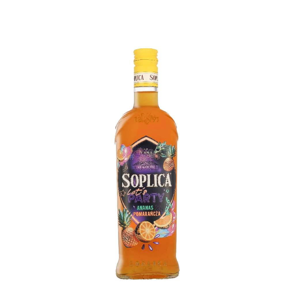 Soplica Ananas Pomarancza 'Ananas SinaasApfel' 0.50 liter Wodka