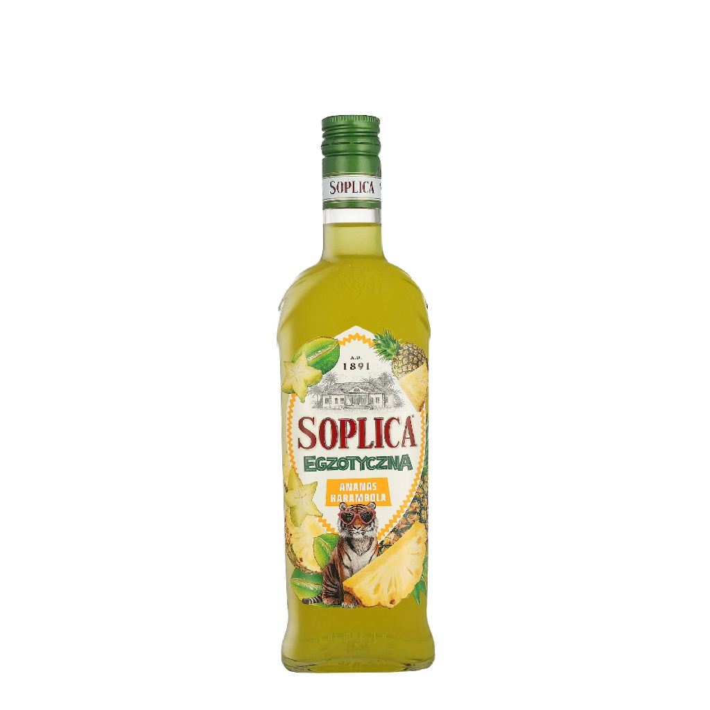 Soplica Ananas Karambola 'Pineapple & Star Fruit' 0.50 liter - Ananas Wodka